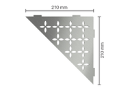 Schlüter-SHELF-E-S1 210x210mm